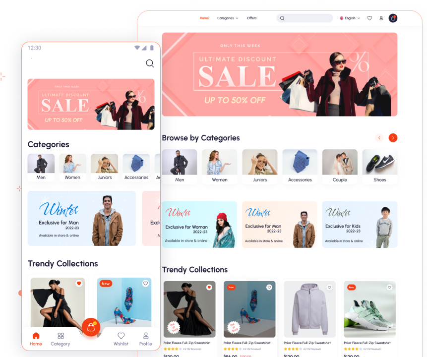 Branded online retail storefront